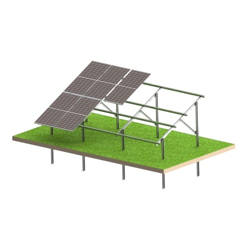 Ground-mounted structure Strong 12 panels