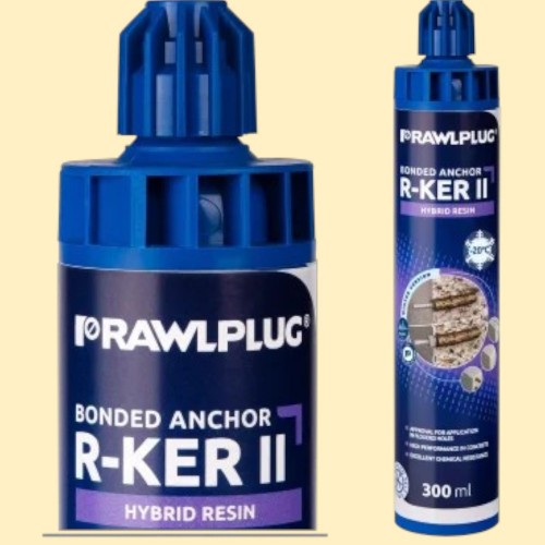 Hybrid Chemical Anchor R-KER-II – Winter Version (Plastic Cartridge – 300 ml)