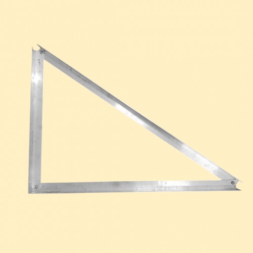 SPEC. Triangular mounting bracket 35° - horizontal - 931/1130/668