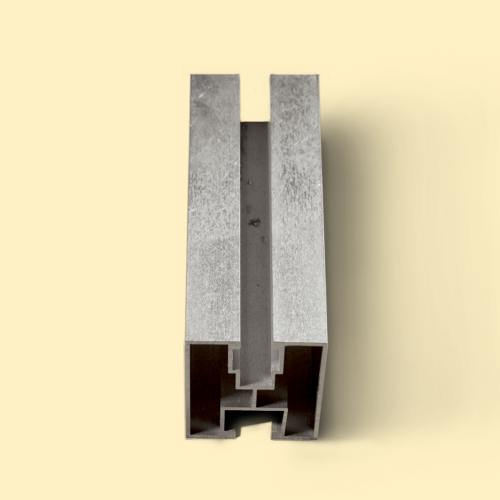 Mounting profile for hexagonal screw from L-1950 to L-2400