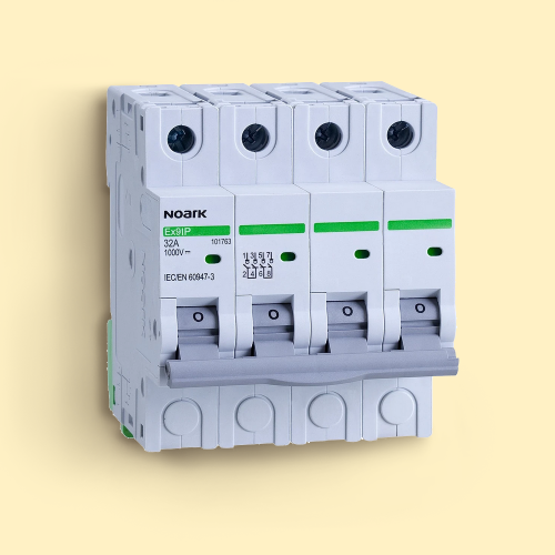 DC odpojovač pro fotovoltaické aplikace, šířka 4 moduly, 4-pólový, 16A, 1000V DC / 101762 (KBH-PV-200-101763)