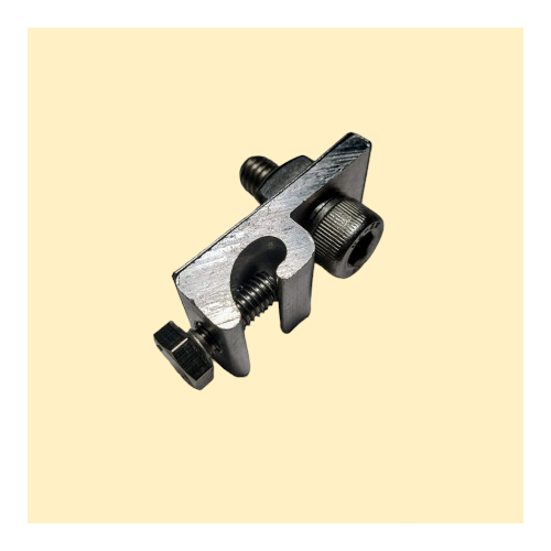 Grounding clamp for cables - complete