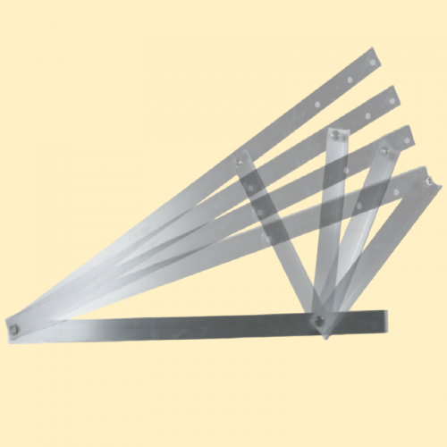 Adjustable mounting triangle 15-30 horizontal - 980x371x850