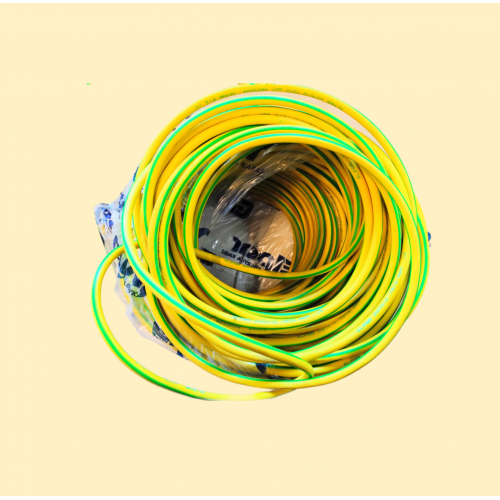 Przewód uziemiający LGY 16mm2 żółto-zielony 1m (KBH-PV-200-LGY-16)