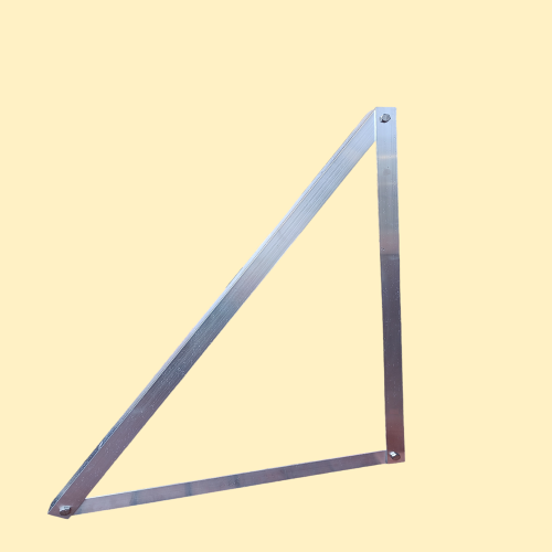 SPEC. Triangular mounting bracket 45° - horizontal - 810/1130/810